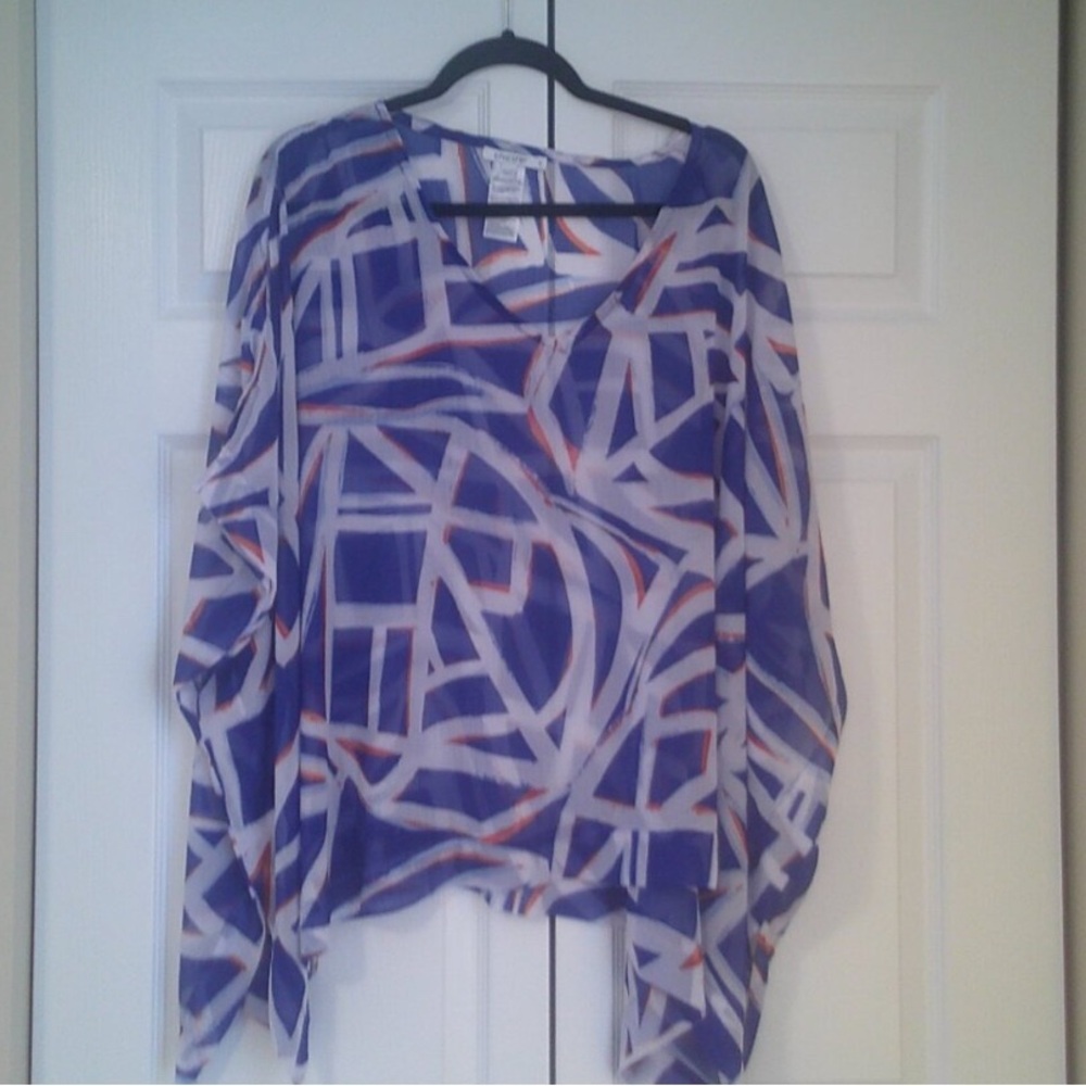 Chico's sheer poncho